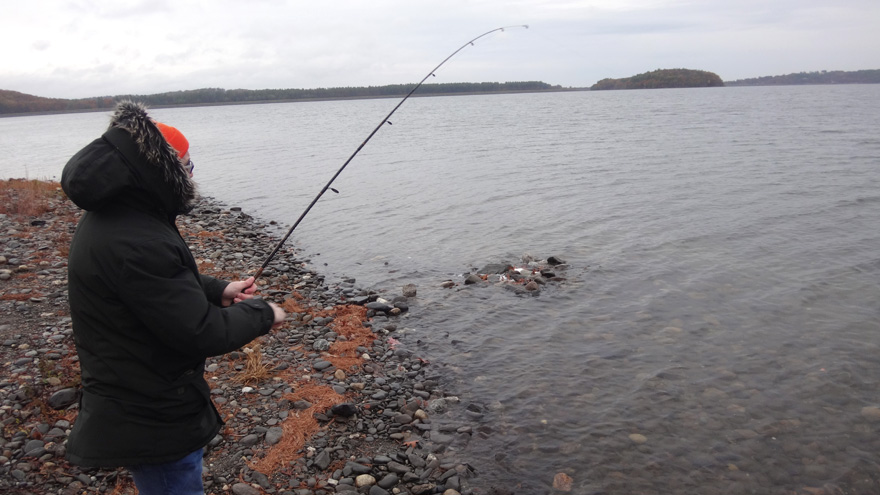 Fishing the Wachusett Reservoir