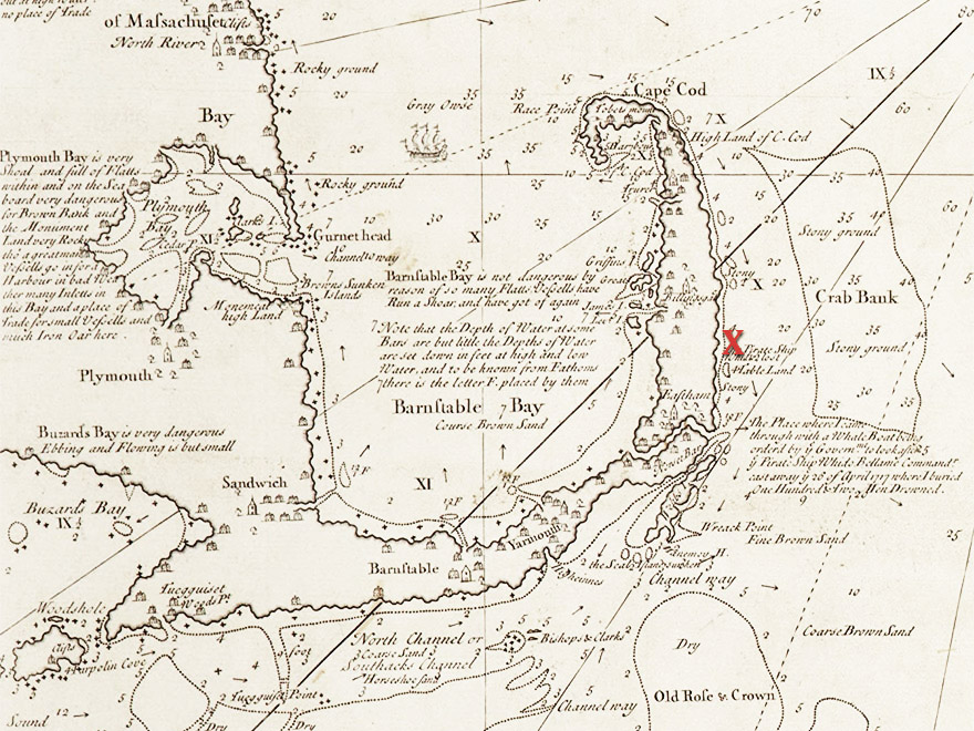 Whydah treasure map