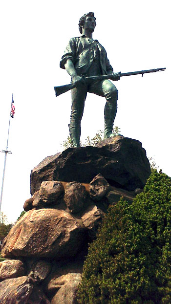 Captain John Parker Statue