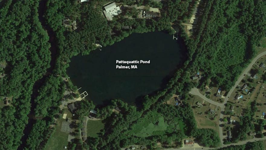 Pattaquattic Pond, Palmer, Massachusetts